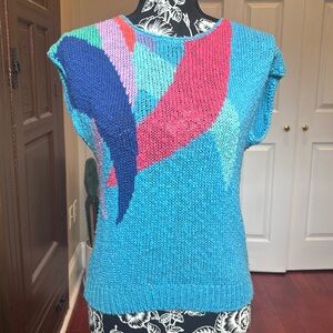 Vintage Sweater Shortsleeved Top